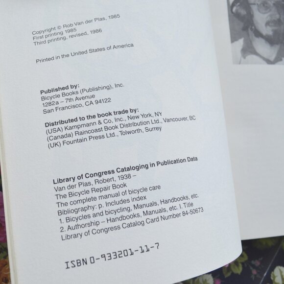 The Bicycle Repair Book The complete manual of bicycle care - Picture 3 of 3